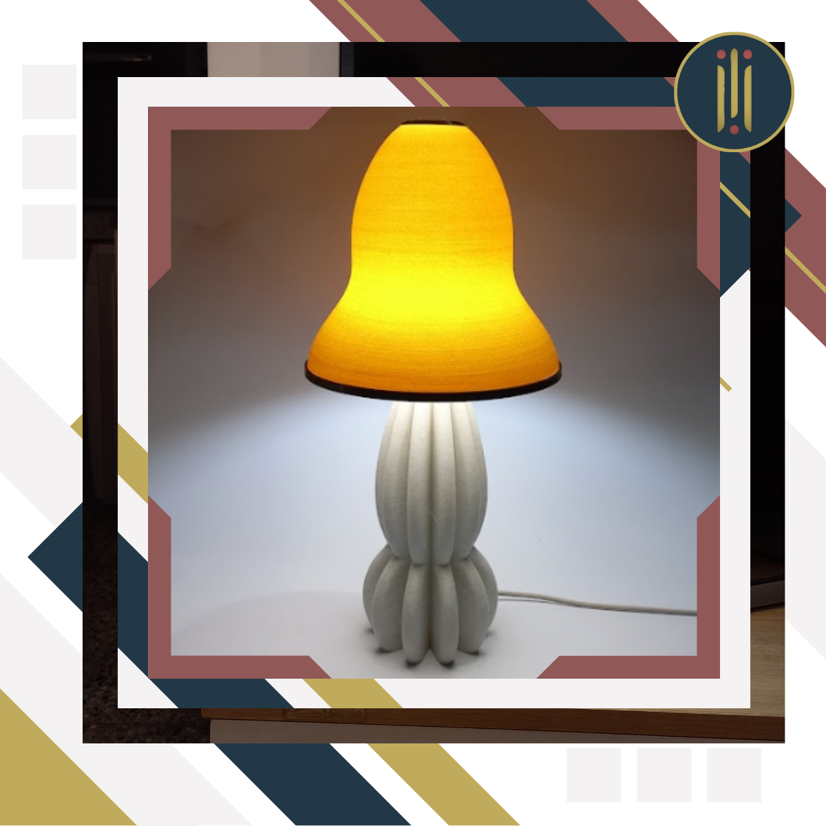 Luxeon olympa (2) lámpara de escritorio curva Luxeon Olympa blanca